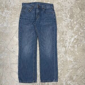 Levis 559 Jeans Mens 30x30 Blue Denim Pants Relaxed Fit Straight Low Rise‎ Y2K